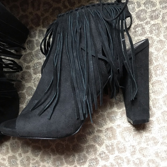 New Carlos Santana winter fringe sz 8 - Picture 4 of 7